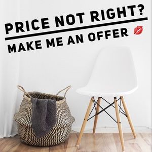 Don’t like the price? Make me a fair offer